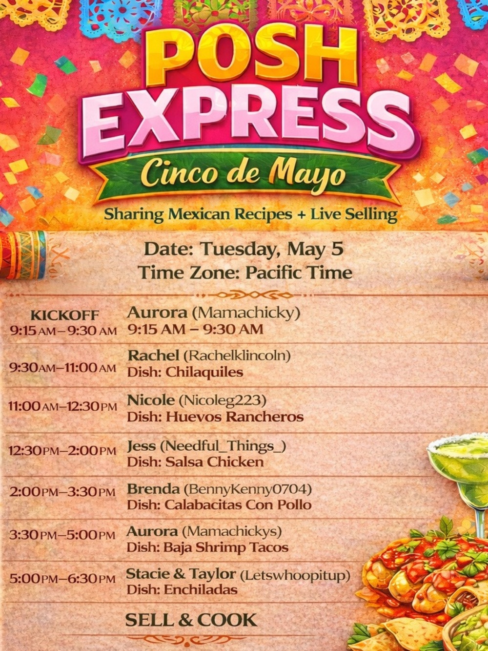Posh Express: Cinco De Mayo Fiesta 🪅 05/05/2026 - Picture 2 of 2
